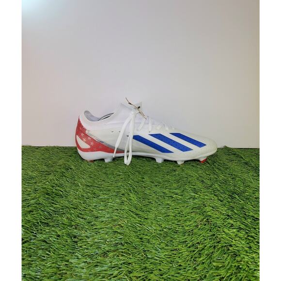 Adidas X Crazyfast USA.3 Size 12 FG Red White Blue USA Soccer Cleats IG0665 Za1 - Picture 4 of 8